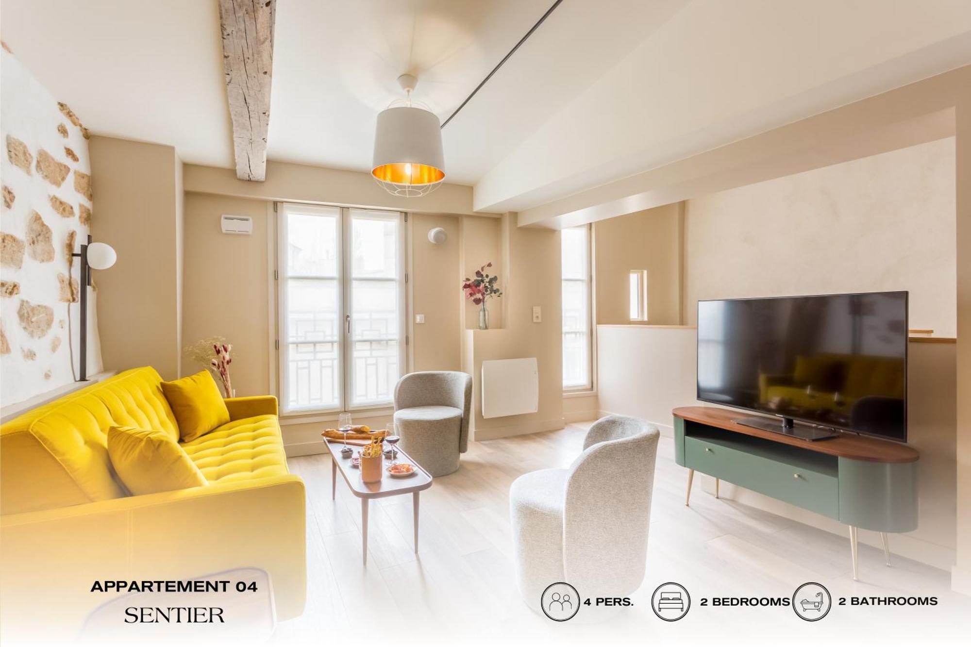 Beauquartier - Sentier Apartment Париж Екстериор снимка