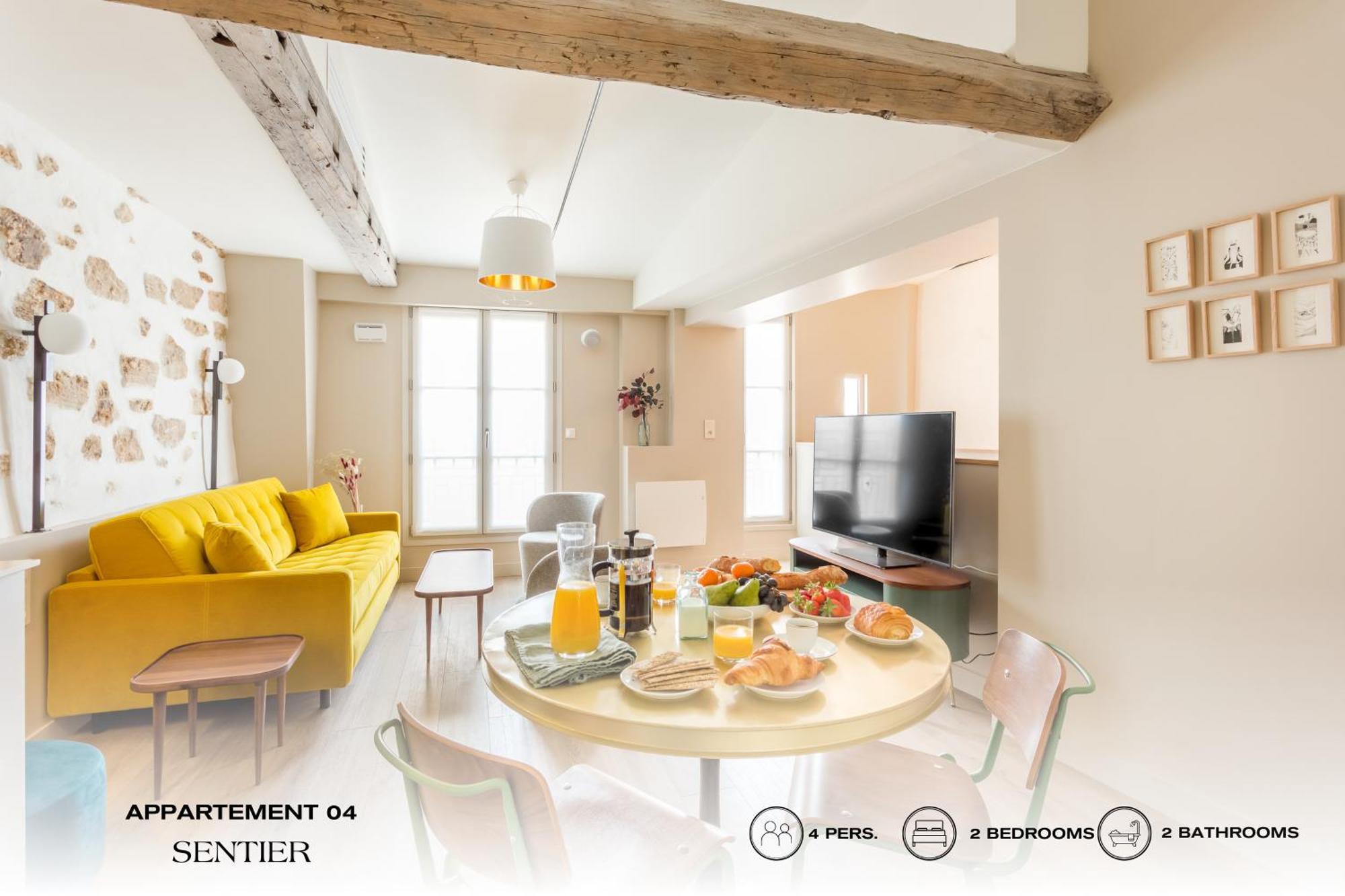 Beauquartier - Sentier Apartment Париж Екстериор снимка