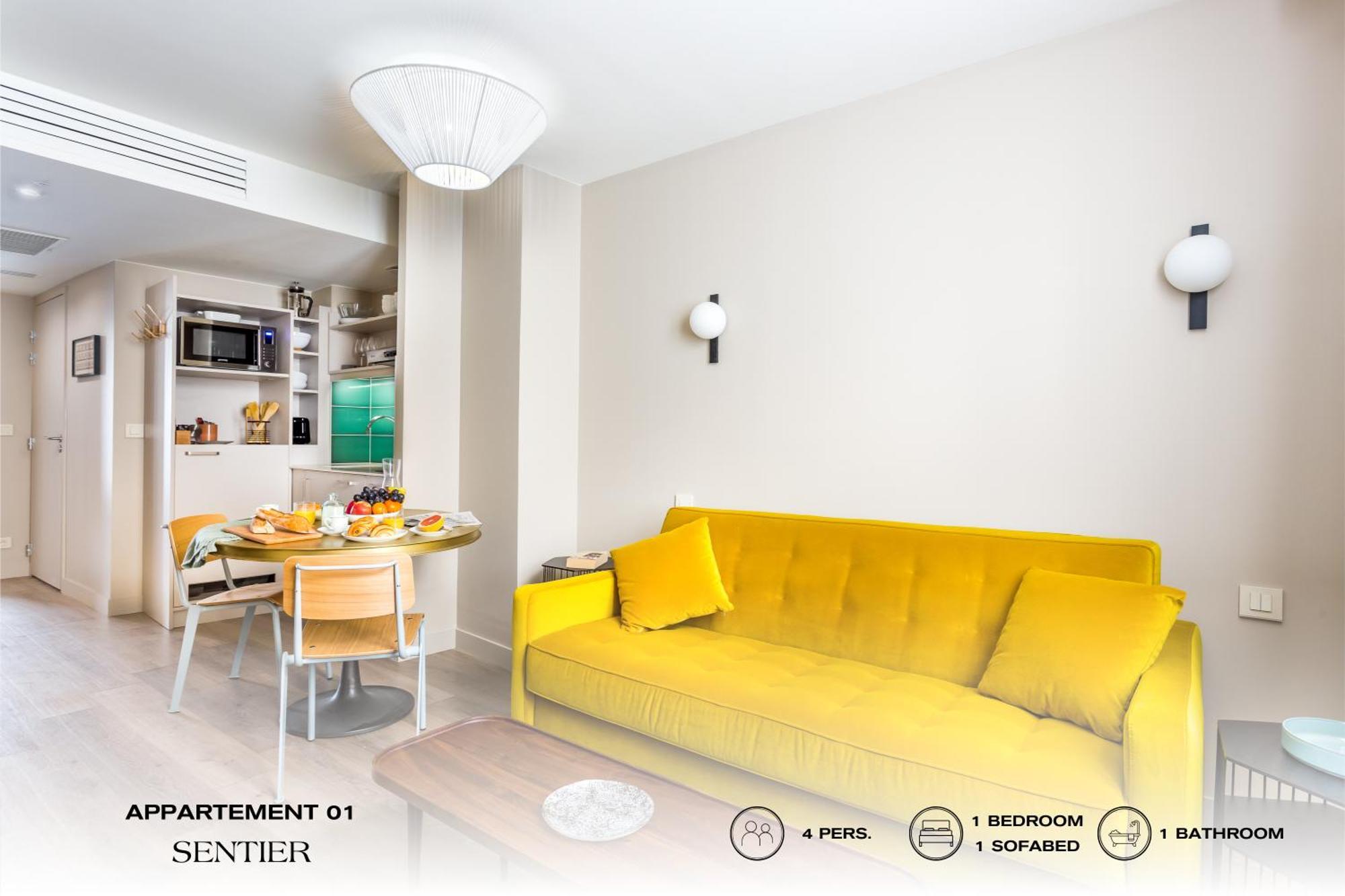 Beauquartier - Sentier Apartment Париж Екстериор снимка