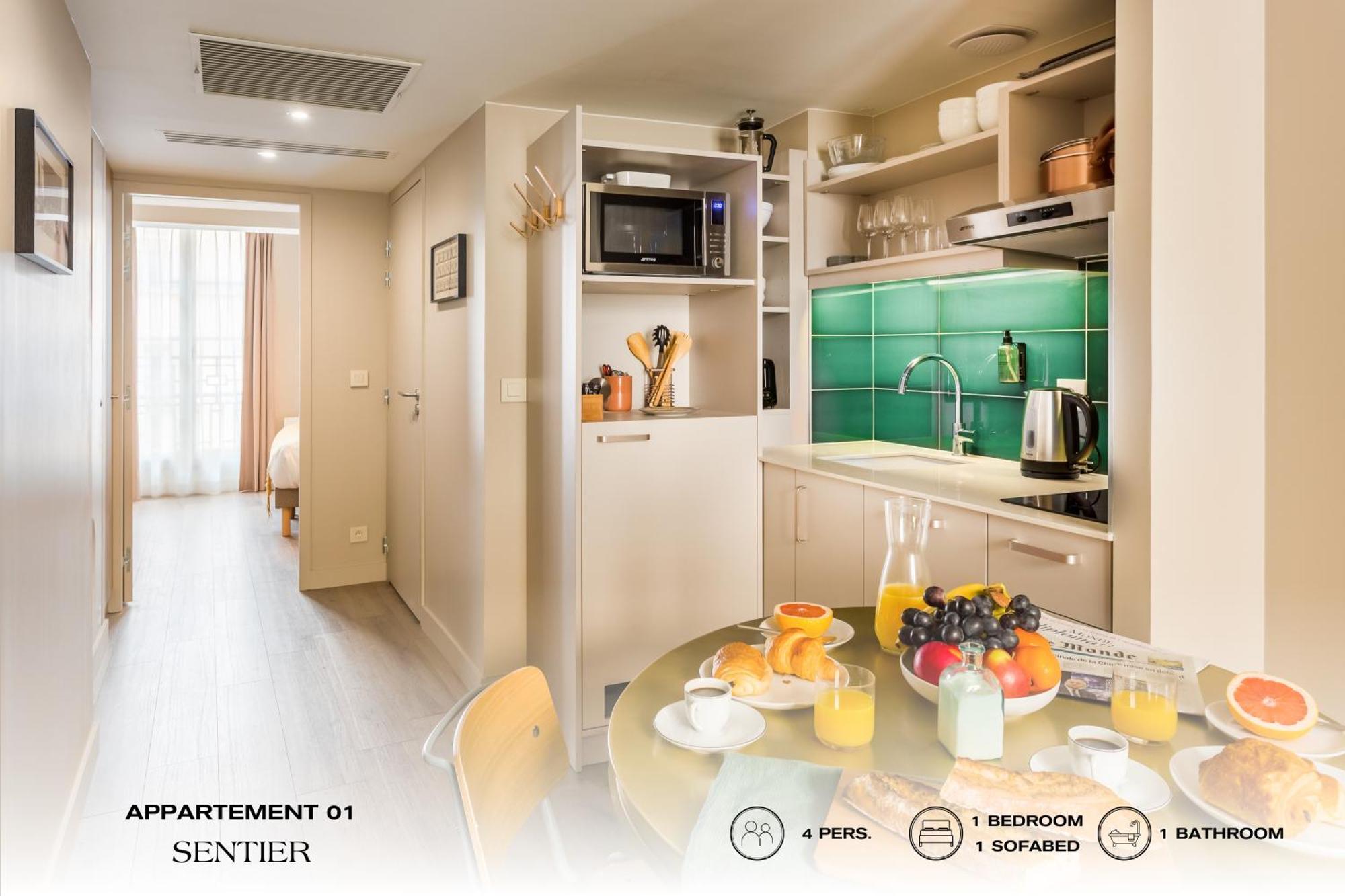 Beauquartier - Sentier Apartment Париж Екстериор снимка